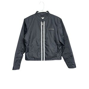 Harley Davidson XS Black Jacket with Quilted Lining Zippered sleeves